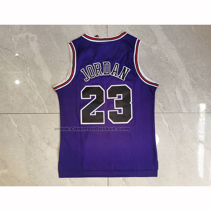 Maglia Chicago Bulls Michael Jordan No 23 Mitchell & Ness 1997-98 Viola